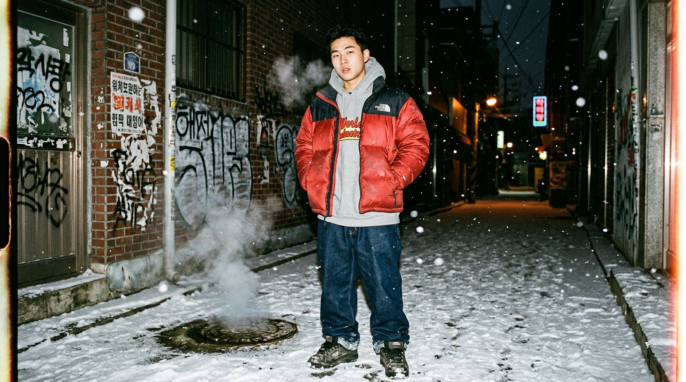 The North Face puffer